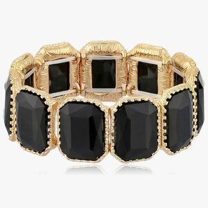 Black/ gold bracelet